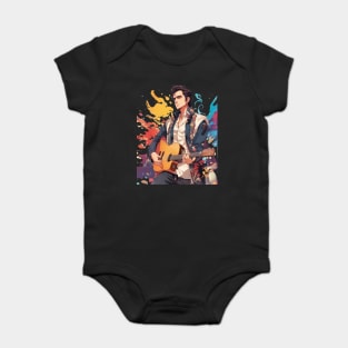 Country Guitarist Baby Bodysuit